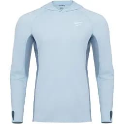 Реглан Favorite Hooded Jersey Basic XXL Sun protect Light blue