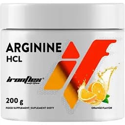 Амінокислота IronFlex Arginine 200 г Апельсин