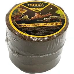 Кокосовый субстрат для террариумов TerriX прессованный 3 x 0.9 л