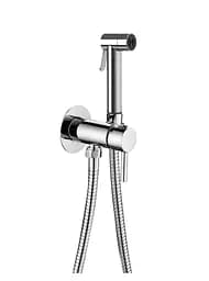 Гігієнічний душ Paffoni Tweet Plus зі змішувачем та шлангом ДВА ВИДИ СТРУМІННЯ (колір - хром) ZDUP125CR