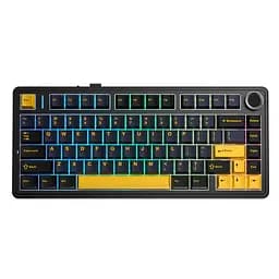 Клавіатура бездротова Aula F75 Black (6948391208626) - мініатюра 6