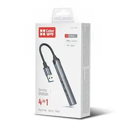 USB-хаб СolorWay USB-A 4-в-1 USB2.0х3/USB3.0 (CW-HUB05)
