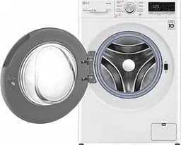 Прально-сушильна машина LG F4V5TG0W, 8кг (5кг), 1400, A, Пар, глибина 56см, Дисплей, Інвертор, Білий (F4V5TG0W) - мініатюра 4