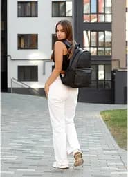 Жіночий рюкзак Sambag BRIX PJT CLASSIC чорний 40 x 27 x 15 см (11711001) - мініатюра 3