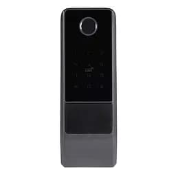 Замок біометричний автономний Trinix TRL-5201BTFW Black Left з Bluetooth, зчитувачем відбитків пальців і карт Mifare (65-00051) - мініатюра 3