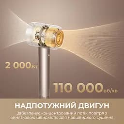 Фен Dreame Gusto PinkGold - мініатюра 4