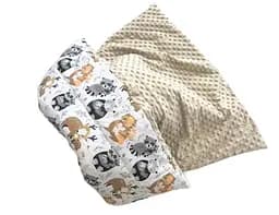 Плед з плюшем Moontime 100x80 см "Пандочки"