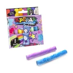 Мелки для рисования на асфальте, 8 цветов (укр) (MEL-02-02U) (Danko Toys) (4823102802701)