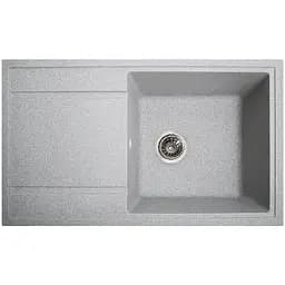 Гранітна кухонна мийка Romzha Jorum 86 Seda (601) з крилом