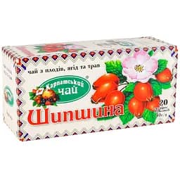 Чай Карпатський Чай Шипшина 40 г (20 шт. x 2 г)