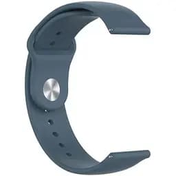 Ремінець DK CDK для Xiaomi Mibro Lite 2 22mm Silicone Sport Band (011909) (azure blue) - мініатюра 2