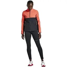 Куртка Saucony W Bluster Jacket L Orange/Black (1097-800389-VRL) - мініатюра 2