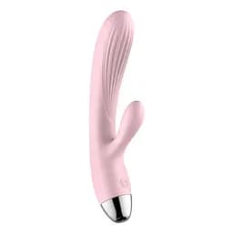 Вибратор для двойной стимуляции Silicone Pulsator Pink Boss Series 63-00010 98701