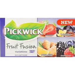 Фруктово-трав'яний чай асорті Pickwick Fruit fusion 37.5 г (20 шт. х 1.8 г)