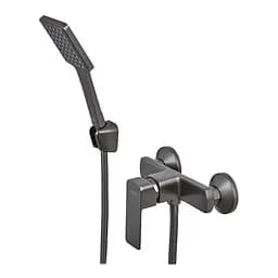 Змішувач для душу Haiba Kubus 003 graphite HB4004 Графіт - мініатюра 2