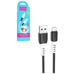 USB кабель Hoco X82 Micro силіконовий 1 м