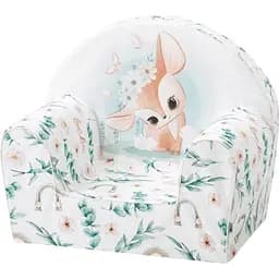 Кресло детское FreeOn Bubaba Green Magic, white