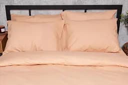 Комплект постільної білизни Moon&Star Бязь Gold Люкс Cream Дитячий 110x140 см наволочки 2x50x50 см - мініатюра 3
