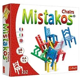 Настільна гра Trefl Стільчики для 4-х гравців (Міstakos) (укр.) (02321)
