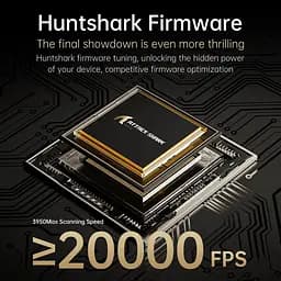 Бездротова миша ATTACK SHARK R11 ULTRA 42000 DPI, PAW3950 MAX, Carbon Shark, 8K,Чорна - мініатюра 5