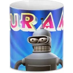 Кухоль GeekLand Футурама Futurama 02.24 згинач бендер.261 330 мл білий