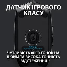 Мишка Logitech G102 Lightsync Black (910-005823) - мініатюра 3