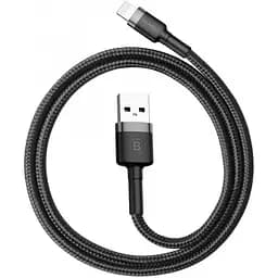 Кабель Baseus Cafule Cable USB to Lightning 2A 0.5m CALKLF-AG1 Black-Grey