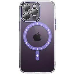 Чохол TPU+PC Colorful with MagSafe для Apple iPhone 12 Pro Max 6.7 Purple