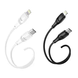 Кабель XO NB-Q239A PD 27W/1 м Zeus Series Type-c to Lightning Чорний