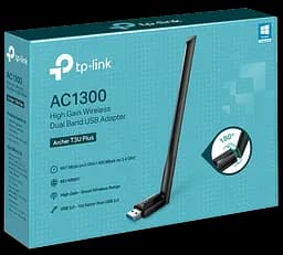 USB-адаптер TP-Link Archer T3U Plus AC1300 USB3.0 MU-MIMO ext. ant (6789556) - мініатюра 3