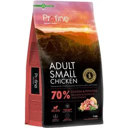 Сухий корм для собак дрібних порід Profine Small Chicken and Potatoes з куркою та картоплею 7 кг
