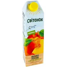 Нектар Світанок яблочно-персиковый 0.95 л