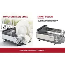Підставка для сушки посуду KitchenAid Sinkware сіра (KEG895BXCGA) - мініатюра 13