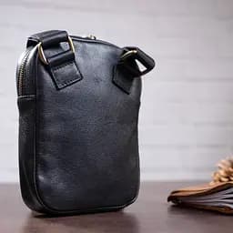 Чоловіча шкіряна сумка SHVIGEL 20х14,5х4 см sum0012787 - мініатюра 2