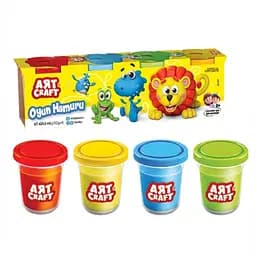 Набір для творчості Dede Art Craft з тіста 4 кольори 448 г (3281)