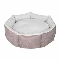 Лежак для животных Milord Cupcake круглый размер L серый (VR07//3534)