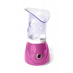 Парова сауна для обличчя рожева електрична інгалятор 2 в 1 Professional Facial Steamer BY-1078 - мініатюра 5