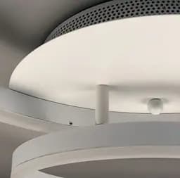 Стельова LED ЛЮСТРА НА 2 КІЛЬЦЯ в білому кольорі | Арт. A 8008/2 WT | Line F - мініатюра 2