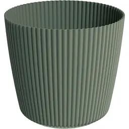  Кашпо для квітів Prosperplast Milly круглий 200 мм темно-зелений