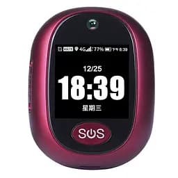 Трекер GPS V45 Tracker Pendant with display SIM (4GLTE with 2GGSM fallback) 600mAh Red