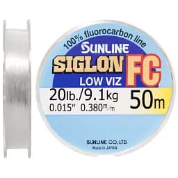 Флюорокарбон Sunline Siglon FC 50 м 0.38 мм 9.1 кг поводковый