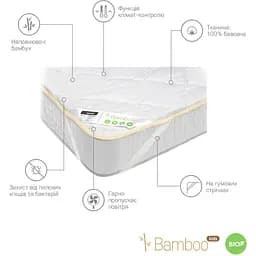 Наматрацник Sonex Bamboo Kids дитячий з бамбука 60 x 120 см (SO102148) - мініатюра 2