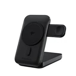 Повербанк з підставкою 10000mAh Choetech B750 Black QC3.0 PD3.0 бездротова зарядка смартфонів та Apple Watch (43-00133)