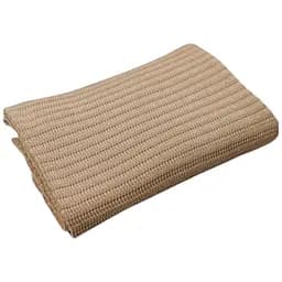Плед Прованс Cotton 120х200 см бежевий (39527) - мініатюра 3