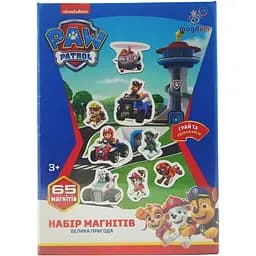 Набор магнитов Magdum Щенячий патруль Большое приключение, 65 шт. (ML4034-15)