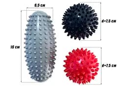 Набір для масажу та МФР EasyFit PVC Set-1 у сумочці - мініатюра 4
