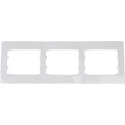Рамка Brille для розетки VB-3F wh