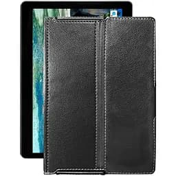 Чехол StatusCASE из экокожи для планшета MIXzo ME1030 4G Черный глянец