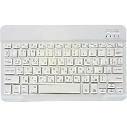 Беспроводная клавиатура Primo KB02 Bluetooth с подсветкой White