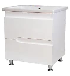 Тумба ПіК Сімпл + раковина Cersanit Como 80 см Білий 30412